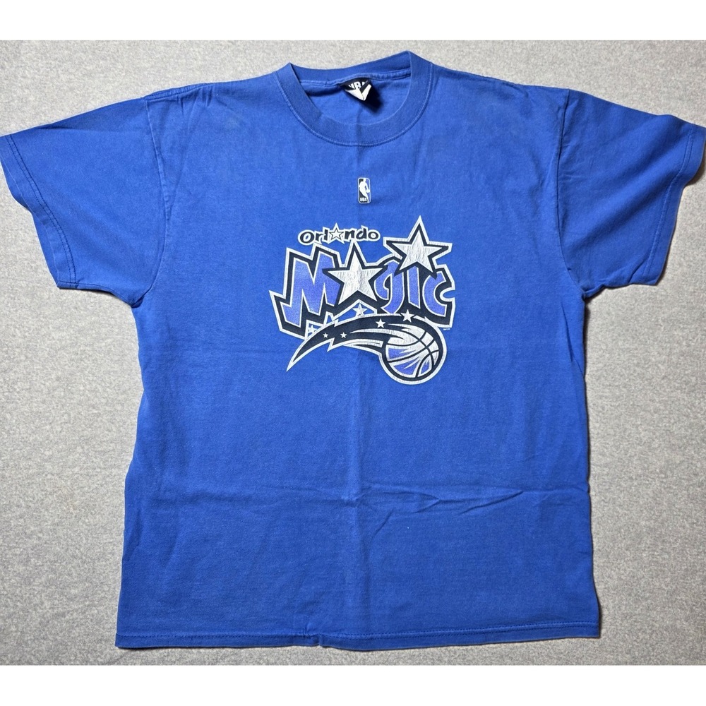 Orlando Magic Shirt Mens Medium Blue NBA Basketball Graphic Tee Fan Sportswear M
